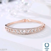 Fancy Standard Copper Bracelets  - Free  Size, Copper, Charm Bracellet,  2 Pieces of Pack: 1